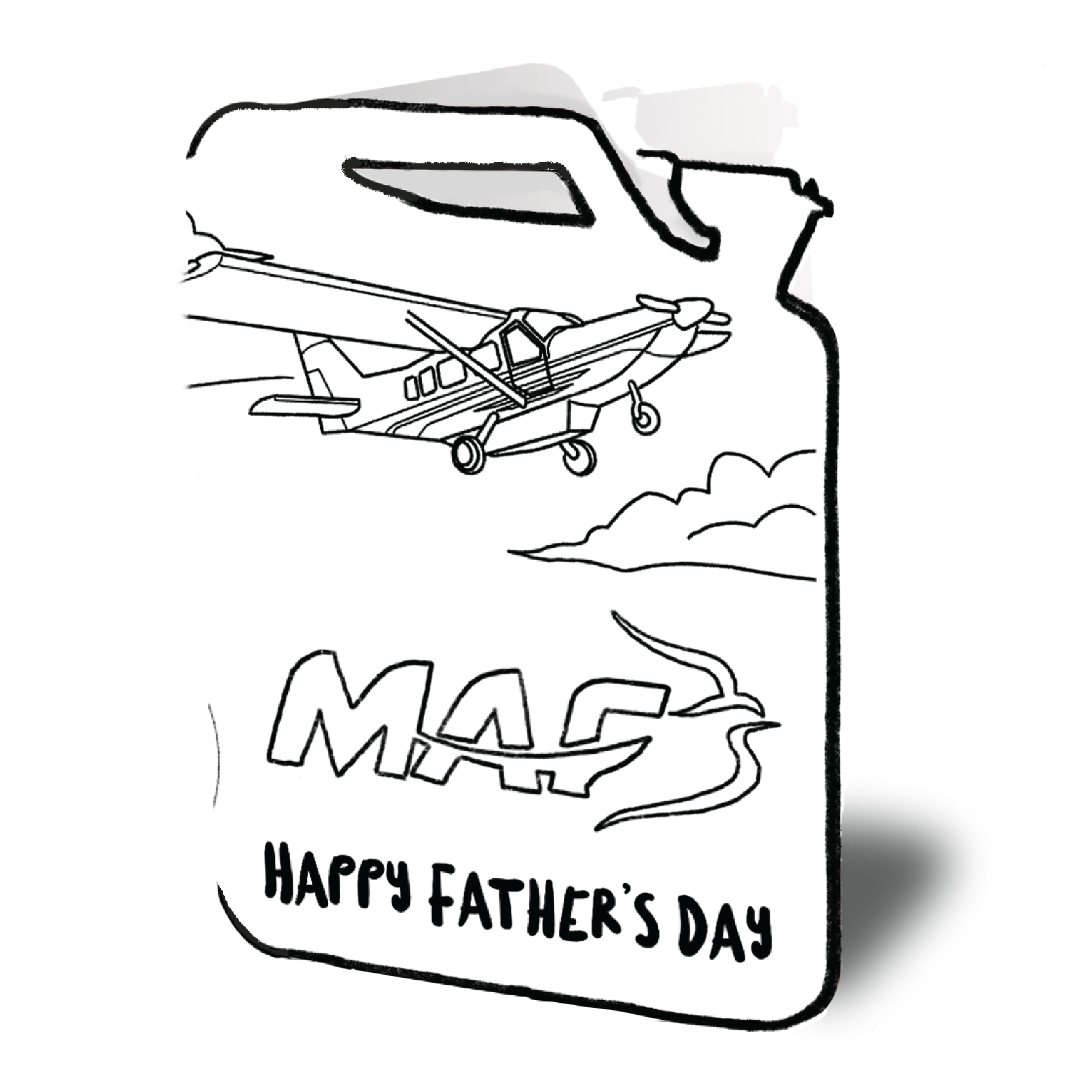 2025 Father's Day - Kids Jerrycan Card