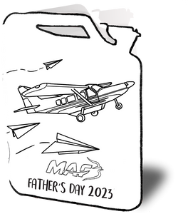 2023 Father's Day - Kids Jerrycan Card