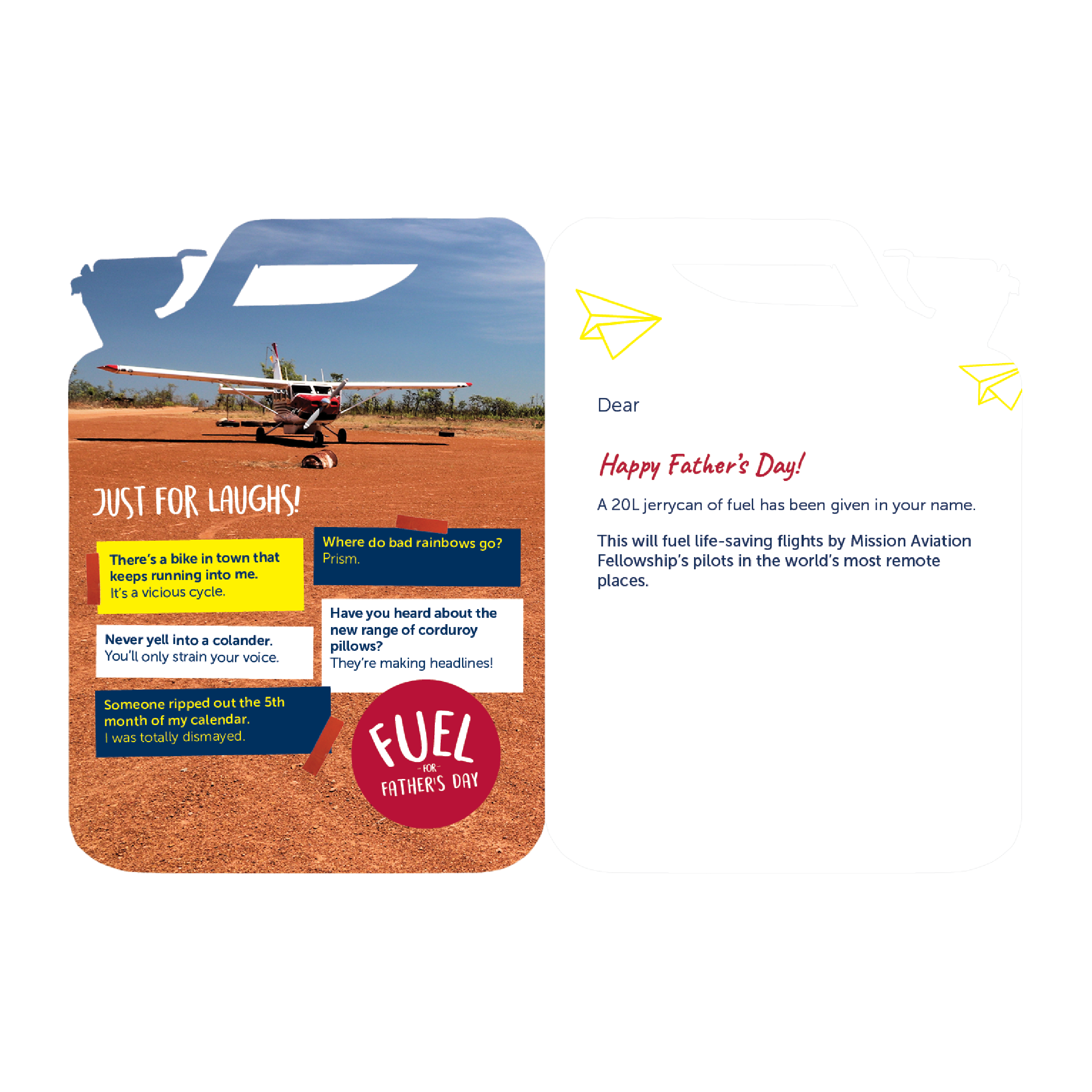 2023 Father's Day - 20L Jerrycan Card