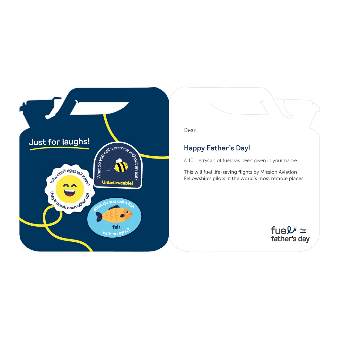 2025 Father's Day - 10L Jerrycan Card