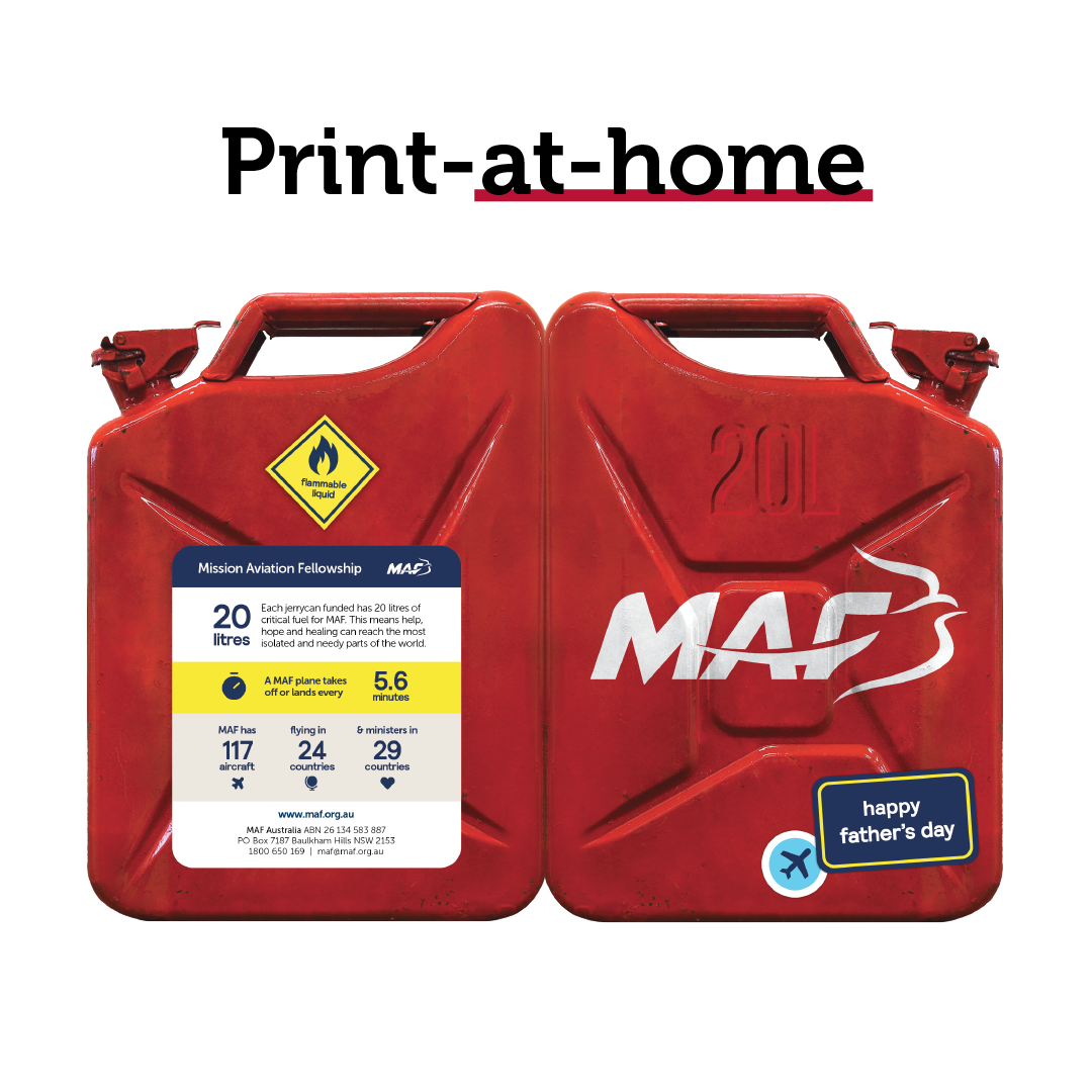 2025 Father's Day - 20L Jerrycan Card