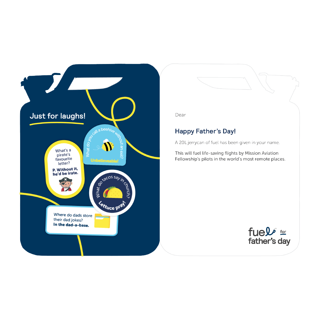 2025 Father's Day - 20L Jerrycan Card