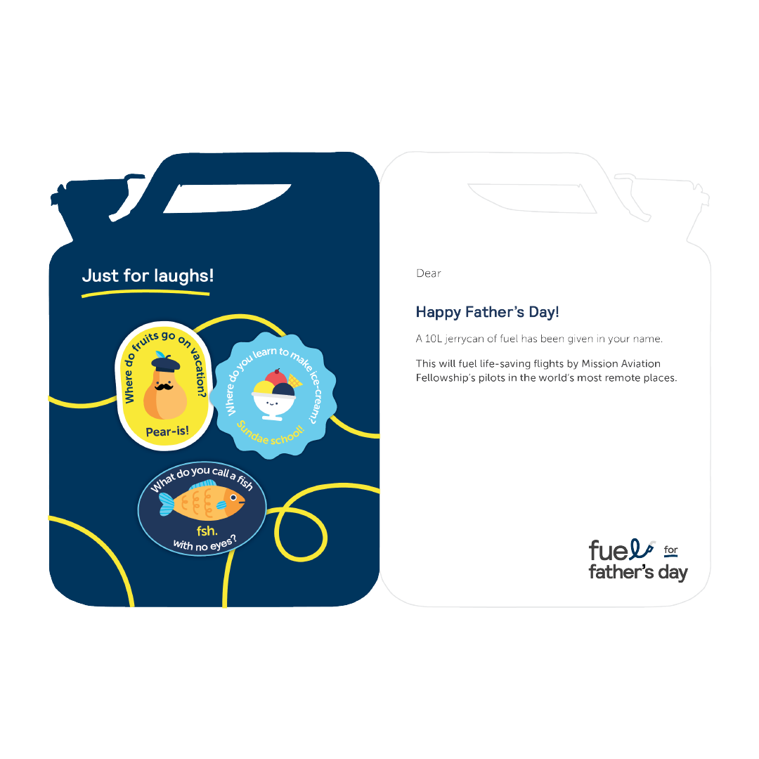 2025 Father's Day - Kids Jerrycan Card