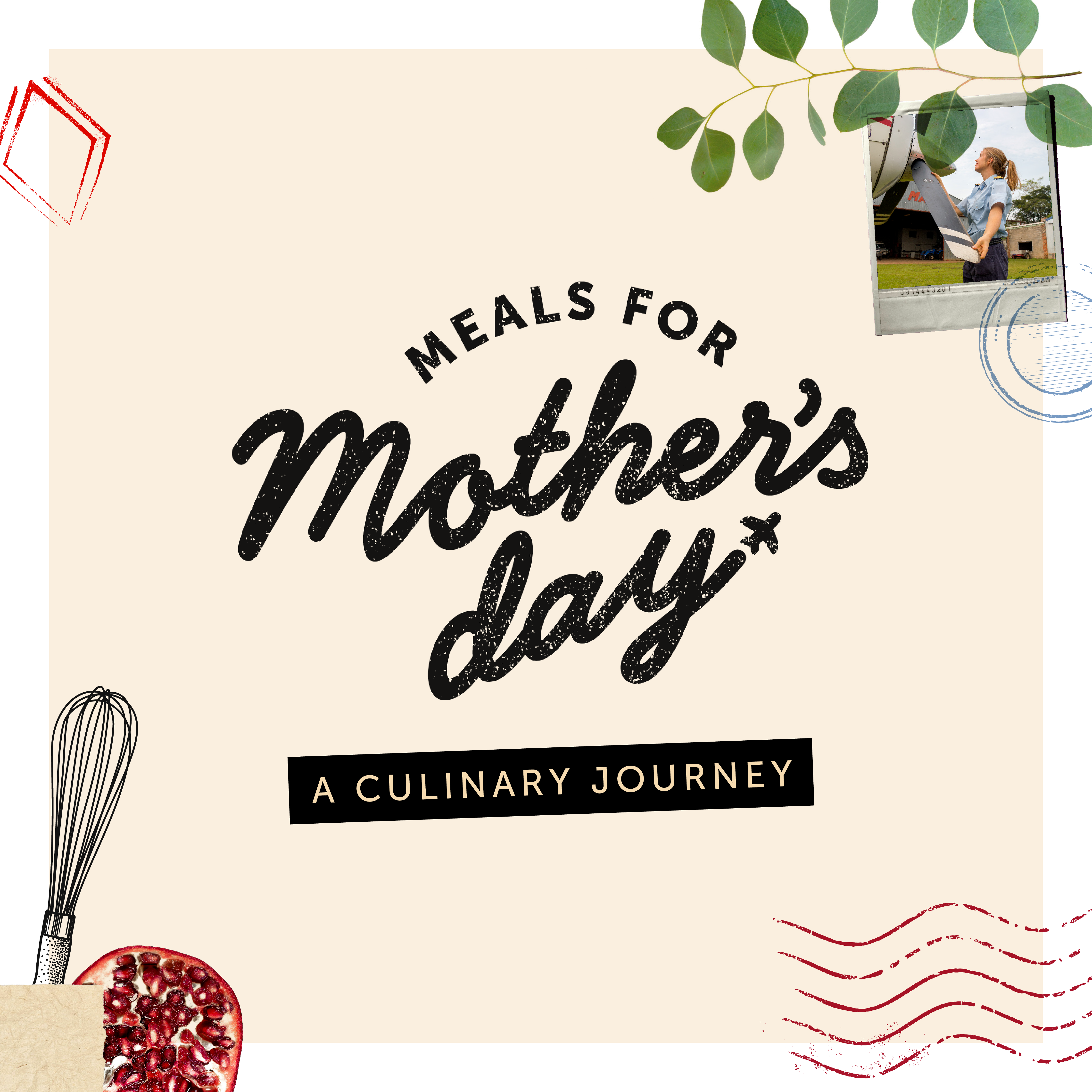 Meals for Mother's Day - 3 Course Meal